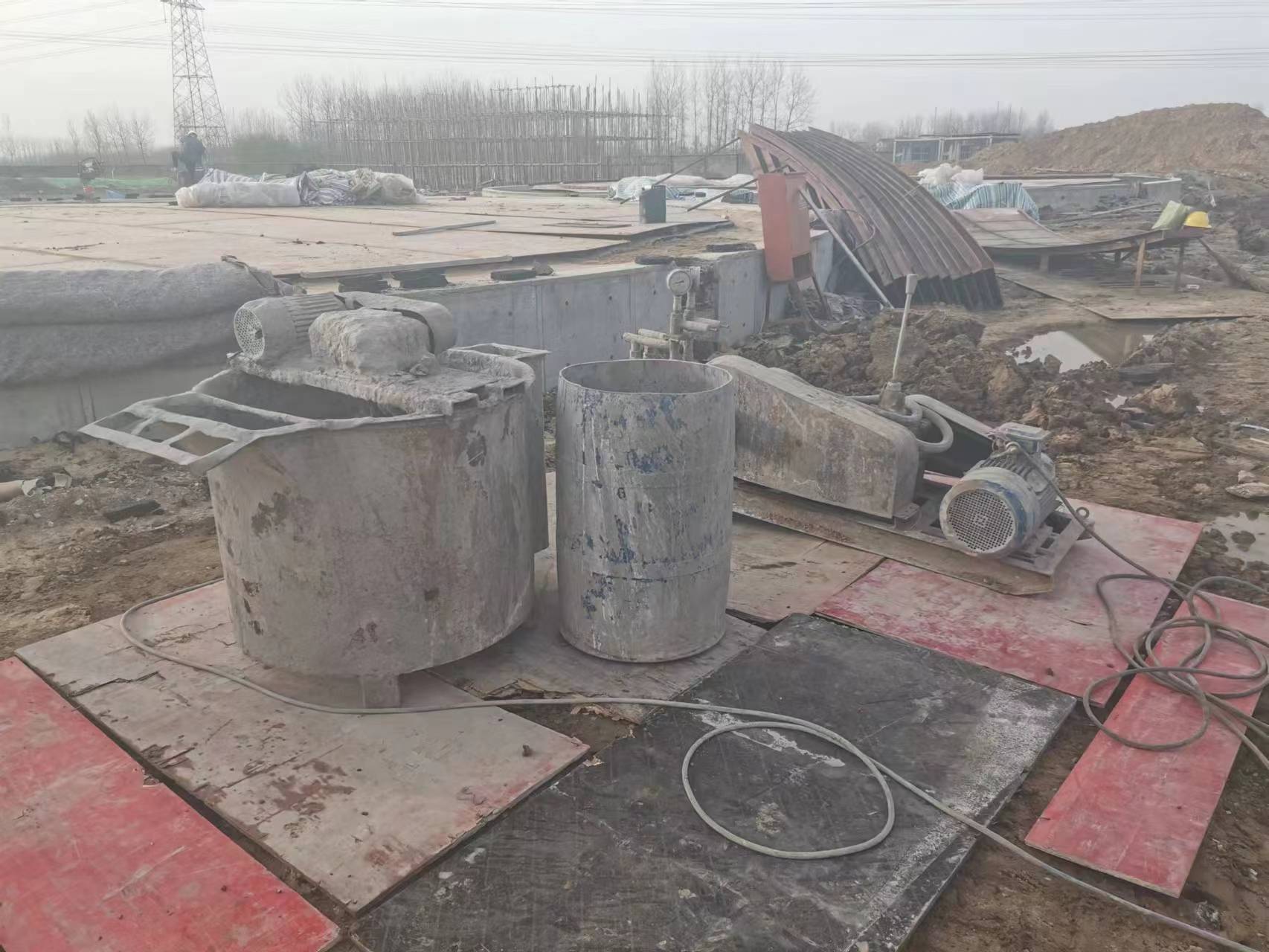 东丰设备基础注浆